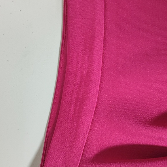 Anthropologie Leifsdottir pink ruffle mini pencil skirt 6 - Picture 2 of 11